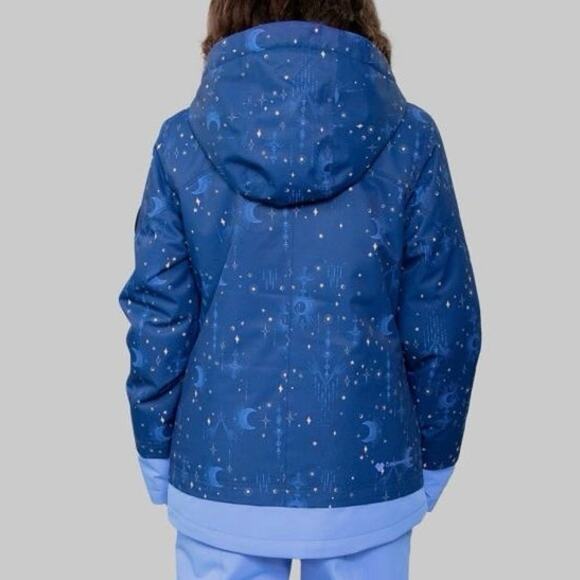 Obermeyer Teen Girls Taja Print Jacket Blue‎ Celestial - Juniors Size XL - NWT - Picture 2 of 15